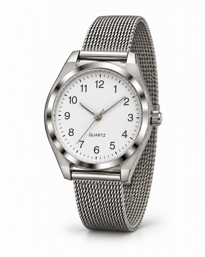 Reloj QUARTZ blanco dama