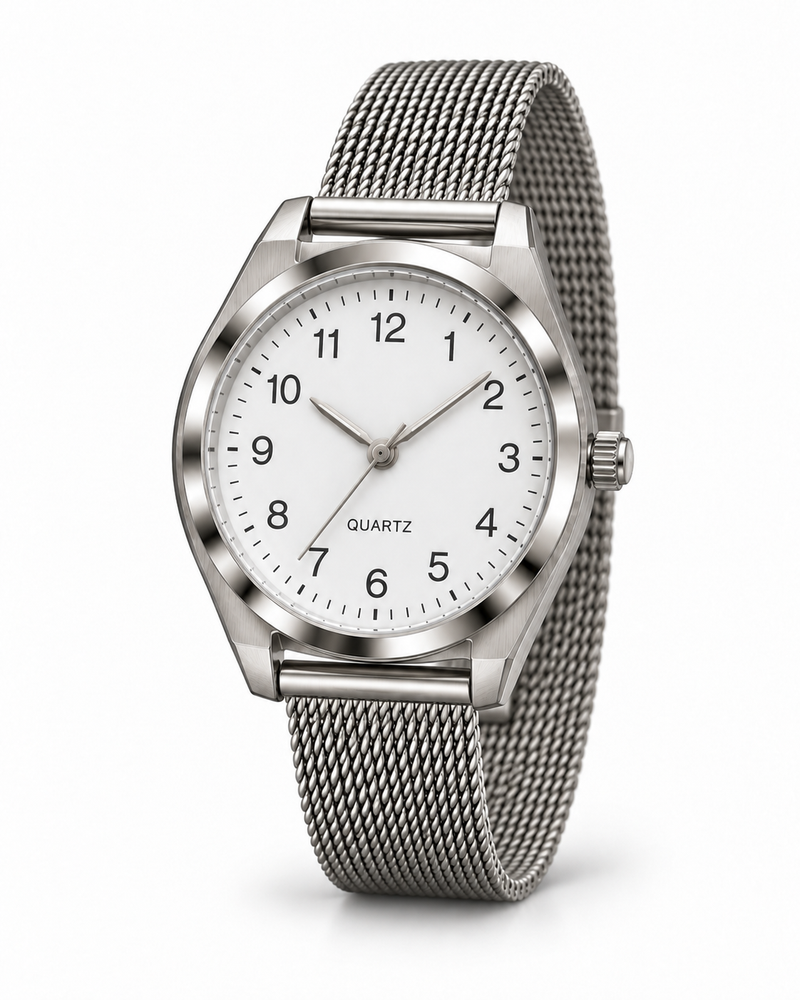 Reloj QUARTZ blanco dama