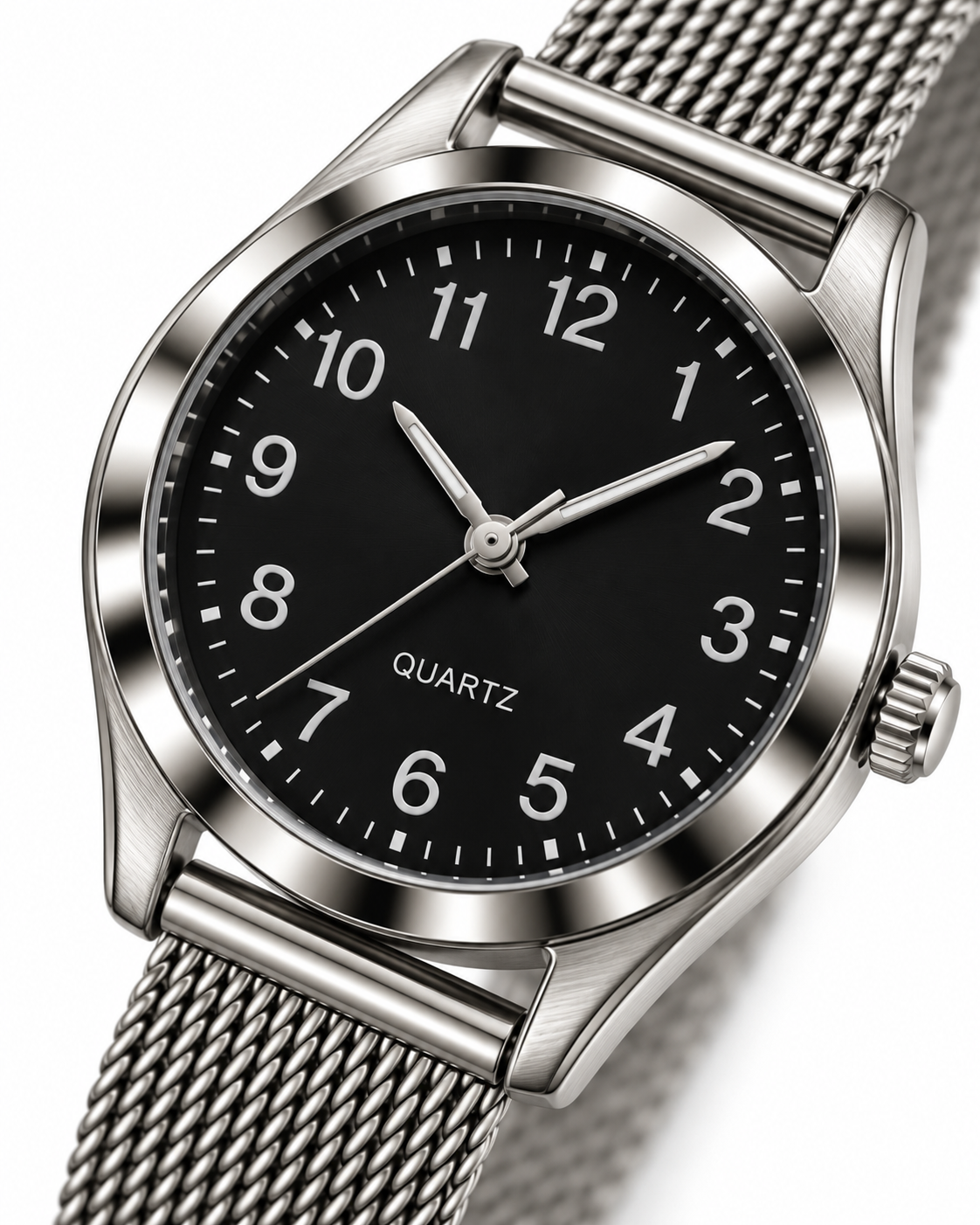 Reloj QUARTZ negro dama