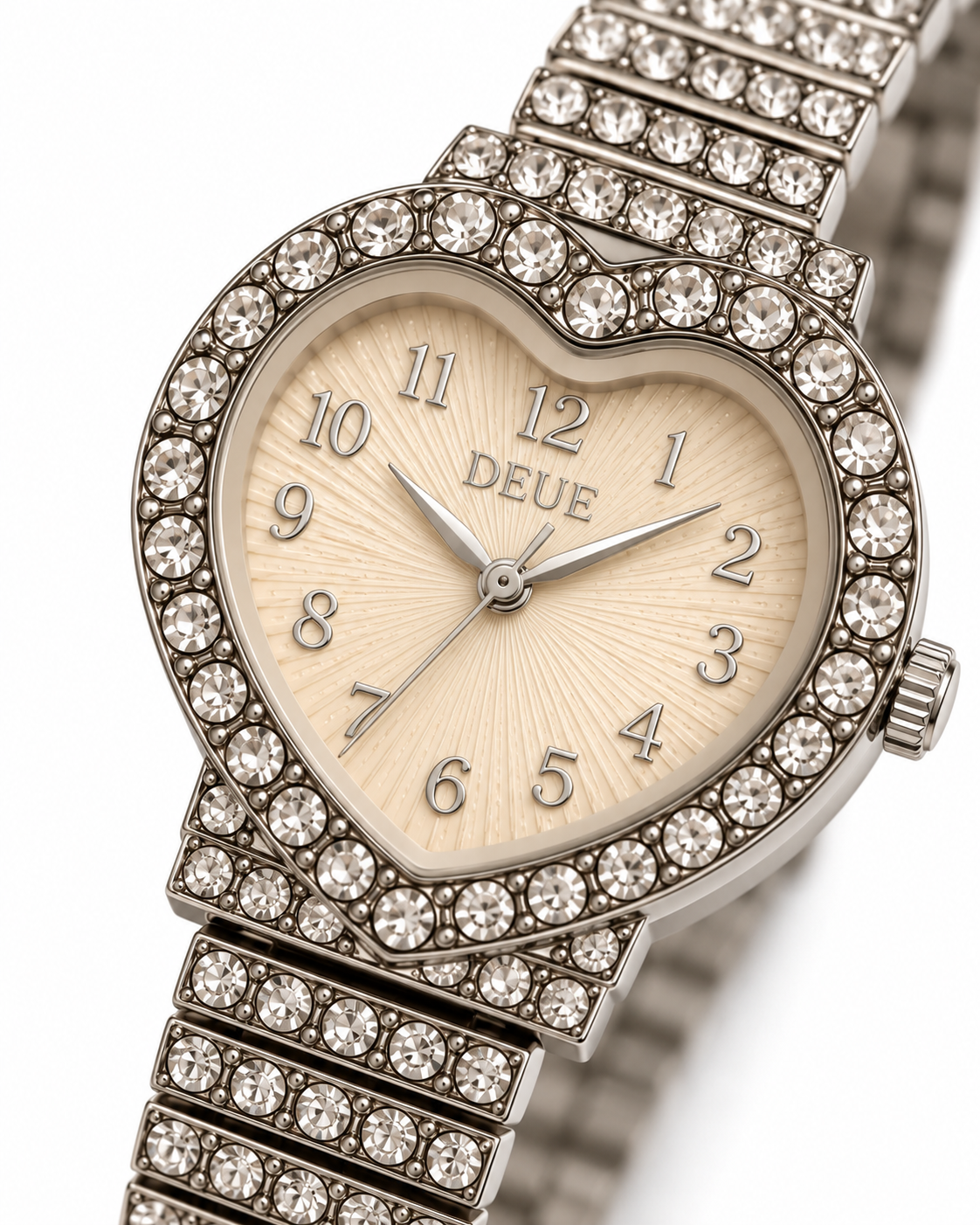 Reloj CORAZON blanco mujer