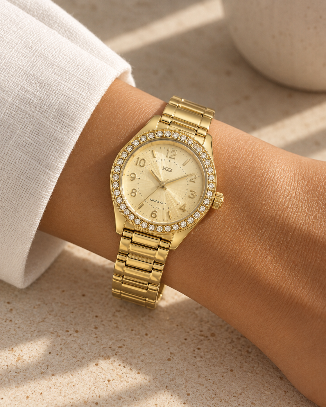 Reloj KNOCK OUT dorado
