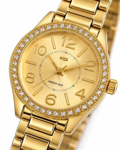Reloj KNOCK OUT dorado