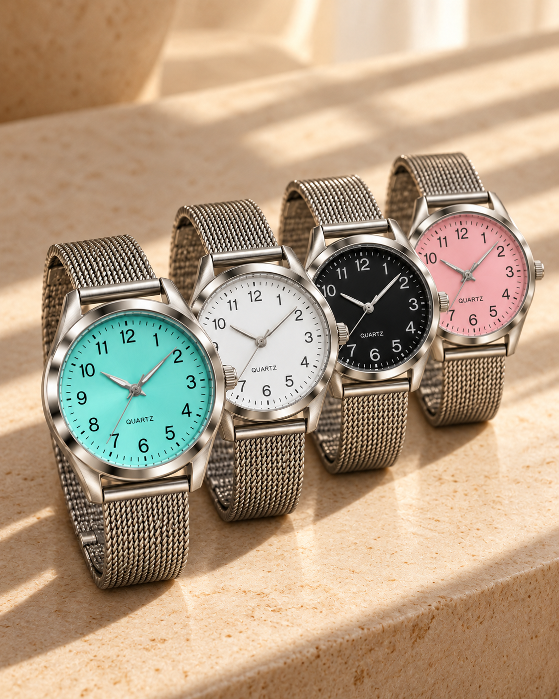 Reloj QUARTZ turquesa dama