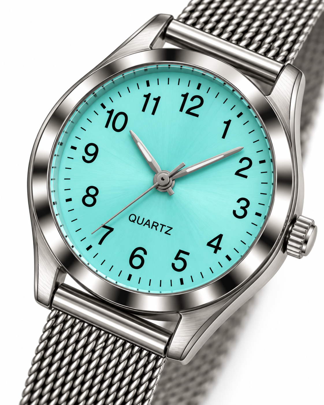 Reloj QUARTZ turquesa dama